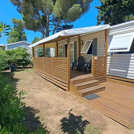 Mobile Home Climatisé 3 chambres à Narbonne Plage Exterior foto
